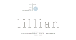 Desktop Screenshot of lillianwinery.com
